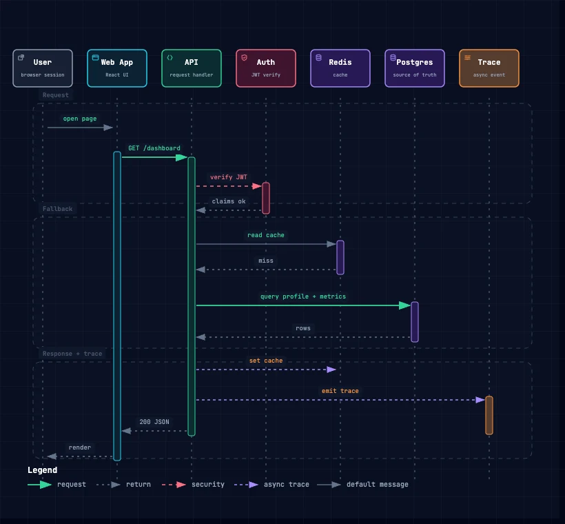 Chuỗi gọi API dark preview